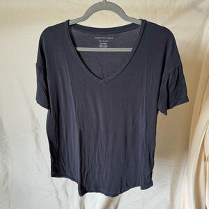American Eagle Soft & Sexy Oversized V-Neck Tee